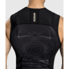 Pánský rashguard - funkční triko Venum G-Fit Air - bez rukávů - Deep Black/Desert Sand (Velikost XXS)
