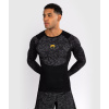 Pánský rashguard - funkční triko Venum x Ilia Topuria Unmatched - dlouhé rukávy - Black/Gold (Velikost S)