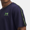 panske tricko under armour icon hwt tee taping modre f3
