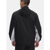 251637 panska bunda under armour windbreaker cerna f2