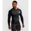 Rashguard - funkční triko Venum Rapid - dlouhé rukávy - Black/Storm Grey (Velikost M)