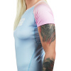 Dámský rashguard Ground Game Athletic Light Blue - krátký rukáv (Velikost XS)