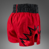 Muay Thai šortky Venum Inferno - Red/Charcol Grey/Black (Velikost M)