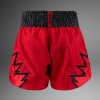 Muay Thai šortky Venum Inferno - Red/Charcol Grey/Black (Velikost M)