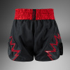 Muay Thai šortky Venum Inferno - Charcoal Grey/Red (Velikost M)
