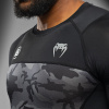 Rashguard Venum x Polaris - krátký rukáv - Black/Storm Grey (Velikost M)