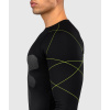 Rashguard Venum Training Camp 4.0 - dlouhé rukávy - Black/Neon Green (Velikost S)