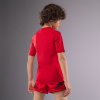 DĚTSKÝ rashguard Venum Contender Kids - krátké rukávy - červený Cherry Red (Velikost 8 let)