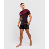 Pánský rashguard Venum Tactical XT - krátké rukávy - Black/Burgundy/Gold (Velikost S)