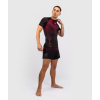 Pánský rashguard Venum Tactical XT - krátké rukávy - Black/Burgundy/Gold (Velikost S)