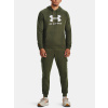 panska mikina under armour rival fleece logo khaki zelene f4