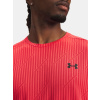 panske triko under armour tech vent jacquard red cervene f3