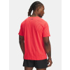 panske triko under armour tech vent jacquard red cervene f2