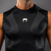 Rashguard Venum Nexus - bez rukávů - Black/Silver (Velikost S)