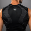 Rashguard Venum Nexus - bez rukávů - Black/Silver (Velikost S)