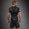 Rashguard Venum Nexus - krátké rukávy - Black/Silver (Velikost S)