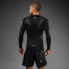 Rashguard Venum Nexus - dlouhé rukávy - Black/Silver (Velikost S)