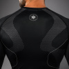 Rashguard Venum Nexus - dlouhé rukávy - Black/Silver (Velikost S)