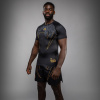 Rashguard Venum Serpenti - krátké rukávy - Black/Silver/Gold (Velikost S)