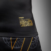 Rashguard Venum Serpenti - krátké rukávy - Black/Silver/Gold (Velikost S)