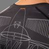 253092 2 rashguard venum eclipse kratke rukavy black ivory velikost s