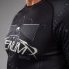 253092 4 rashguard venum eclipse kratke rukavy black ivory velikost s