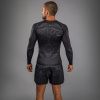 253095 1 rashguard venum eclipse dlouhe rukavy black ivory velikost s