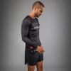 253095 5 rashguard venum eclipse dlouhe rukavy black ivory velikost s