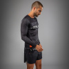 Rashguard Venum Eclipse - dlouhé rukávy - Black/Ivory (Velikost S)