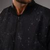 253110 11 panska bunda venum eclipse bomber jacket black ivory velikost s