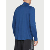 panske triko under armour tech zip modre f2