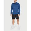 253203 panske triko under armour tech zip modre f3