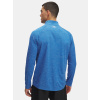 panske triko sportovni dlouhy rukav tech textured modre f2