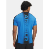 panske sportovni tricko under armour wordmark modre f2