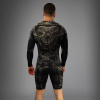 Pánský rashguard Venum Invader - dlouhé rukávy - Black/Sand (Velikost S)