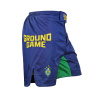MMA kraťasy Ground Game - Brazil Football (Velikost XS)