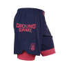 2v1 Tréninkové šortky Ground Game - FC Armbar - navy (Velikost XS)