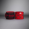 Boxerské bandáže Venum Monogram - Red (Velikost 2,5 m)