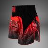 253803 2 muay thai sortky venum x rws 2 0 black red velikost m
