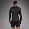 Pánské funkční tričko - rashguard Venum No Gi - dlouhé rukávy - Black/White (Velikost S)
