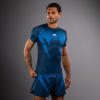 Funkční triko - rashguard Venum No Gi - krátké rukávy - Indigo modré (Velikost S)