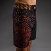 MMA šortky Venum Quetzal Fury - Black/Fury Red/ Tangerine (Velikost XS)