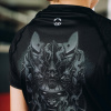 DĚTSKÝ rashguard Ground Game - krátké rukávy - Samurai Shadow (Velikost 122 cm)