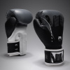 Boxerské rukavice Venum Adrenaline - Black/Silver Grey (Velikost 10oz)
