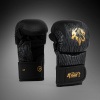 Pánské tréninkové sparing MMA rukavice Venum x Chimaev Wild Borz - Black/Gold (Velikost S)