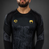 Pánský rashguard Venum x Chimaev Wild Borz - dlouhé rukávy - Black/Grey (Velikost S)