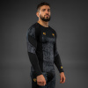 Pánský rashguard Venum x Chimaev - dlouhé rukávy - Black/Grey (Velikost S)