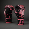 Boxerské rukavice Dragon's Flight - Black/Metallic Pink (Velikost 8oz)