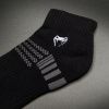 254311 2 ponozky venum vector ankle black grey 1 par velikost 3y 5y us s