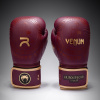 Boxerské rukavice Venum x Rajadamnern - Burgundy (Velikost 10oz)